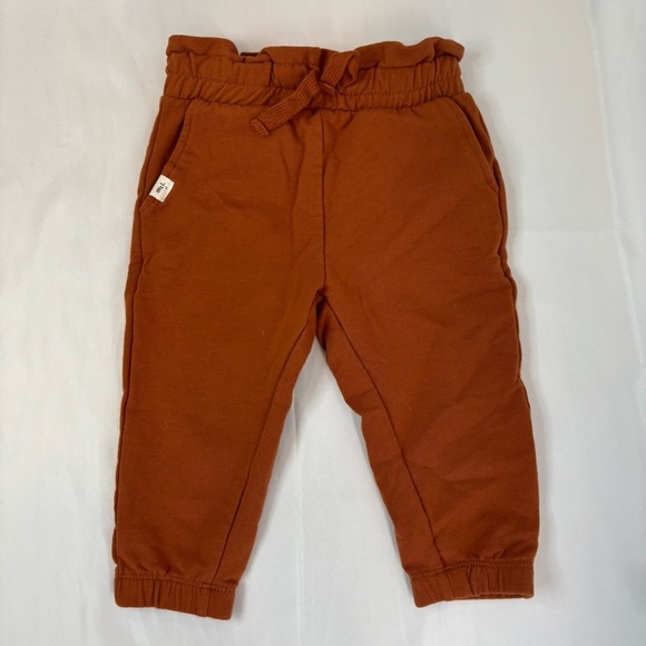 NWOT Miles The Label brown joggers, size: 12 months - Picture 1 of 4